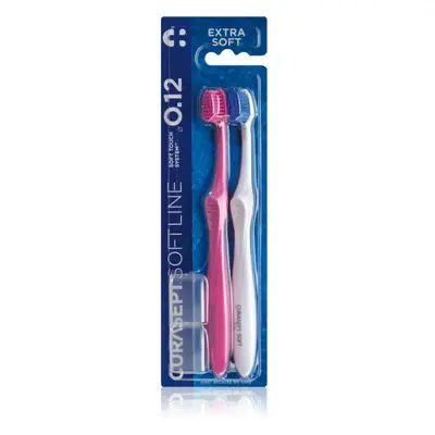 Curasept Softline 0.12 Extra Soft 2Pack zubní kartáček 2 ks