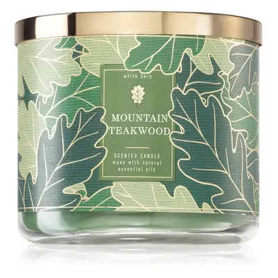 Bath & Body Works Mountain Teakwood vonná svíčka 411 g