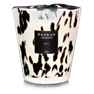 Baobab Collection Pearls Black vonná svíčka 16 cm