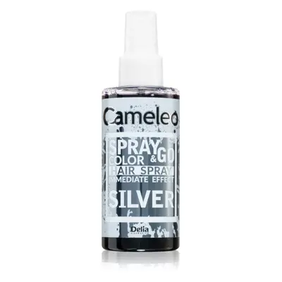 Delia Cosmetics Cameleo Spray & Go tónující sprej na vlasy odstín Silver 150 ml