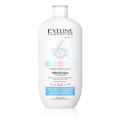 Eveline Cosmetics 6 Ceramides hydratační tělový krém pro suchou až velmi suchou pokožku bez parf