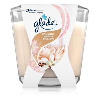 GLADE Romantic Vanilla Blossom vonná svíčka 70 g