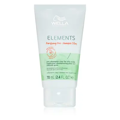 Wella Professionals Elements Calming minerální čisticí jílová maska pro pokožku hlavy 70 ml