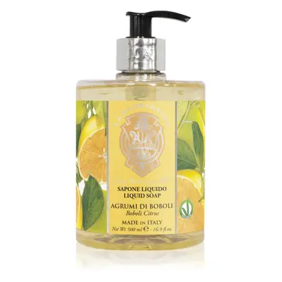 La Florentina Boboli Citrus Liquid Soap přírodní tekuté mýdlo na ruce citrus 500 ml