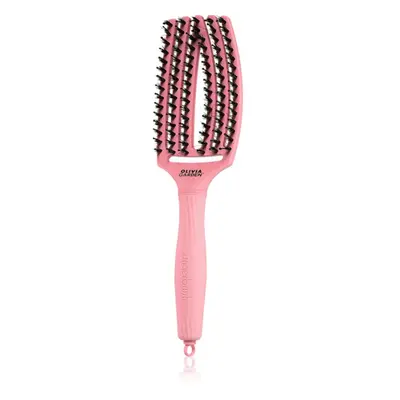 Olivia Garden Fingerbrush Boar & Nylon kartáč na vlasy s nylonovými a kančími štětinami Soft Pin