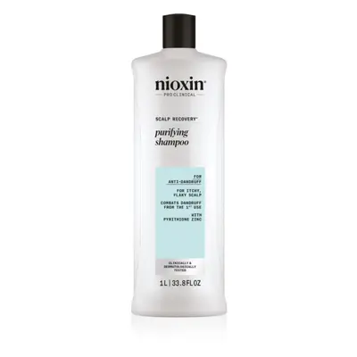 Nioxin Scalp Recovery Purifying Shampoo šampon pro řídnoucí a zplihlé vlasy proti lupům 1000 ml