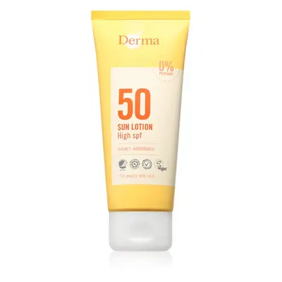 Derma Sun Lotion opalovací mléko SPF 50 100 ml