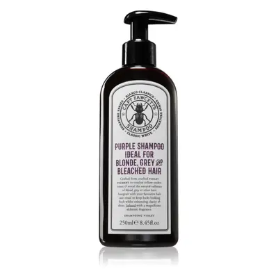 Captain Fawcett Shampoo Purple fialový tónovací šampon pro šedivé vlasy 250 ml