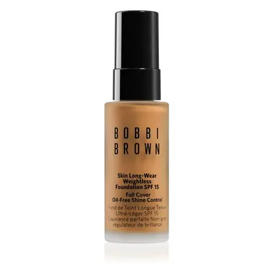 Bobbi Brown Mini Skin Long-Wear Weightless Foundation dlouhotrvající make-up SPF 15 odstín Golde