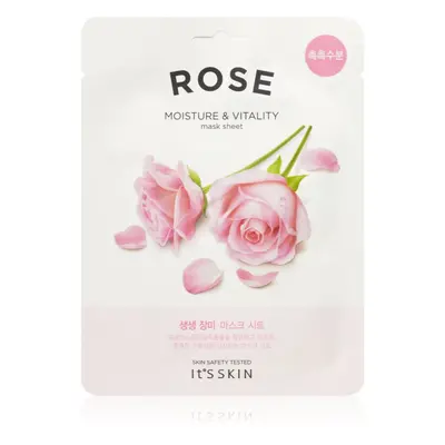 It´s Skin The Fresh Mask Rose plátýnková maska s hydratačním a revitalizačním účinkem 20 g