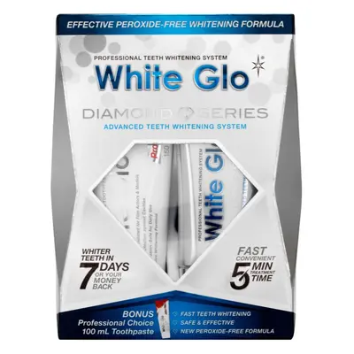 White Glo Diamond Series Whitening System sada pro bělení zubů