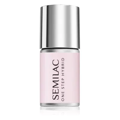 Semilac One Step Hybrid 3in1 gelový lak na nehty odstín S253 Natural Pink 7 ml