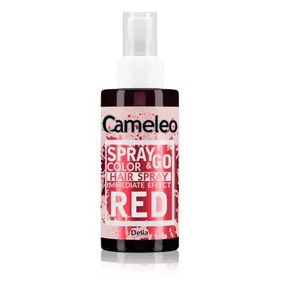 Delia Cosmetics Cameleo Spray & Go tónující sprej na vlasy odstín Red 150 ml