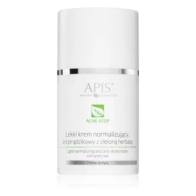 Apis Natural Cosmetics Acne-Stop Home TerApis lehký krém proti akné regulující tvorbu kožního ma