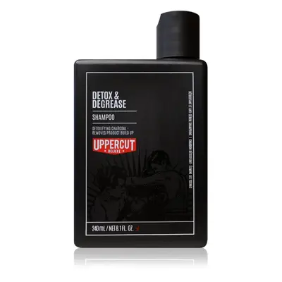 Uppercut Deluxe Detox & Degrease hloubkově čisticí šampon pro muže 240 ml