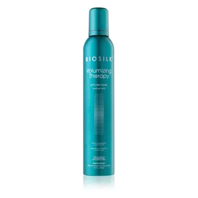 Biosilk Volumizing Therapy Styling Foam pěna na vlasy střední zpevnění 360 g