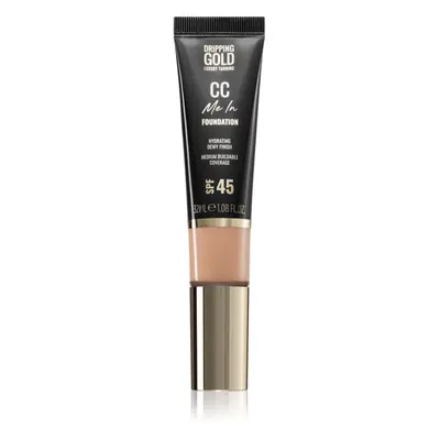 Dripping Gold CC Me In lehký make-up SPF 45 odstín Shortbread 2.5 32 ml