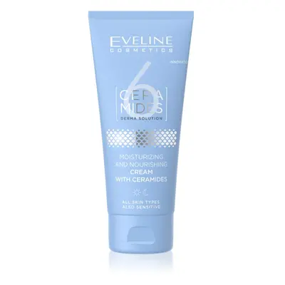 Eveline Cosmetics 6 Ceramides hydratační a vyživující krém s ceramidy 50 ml