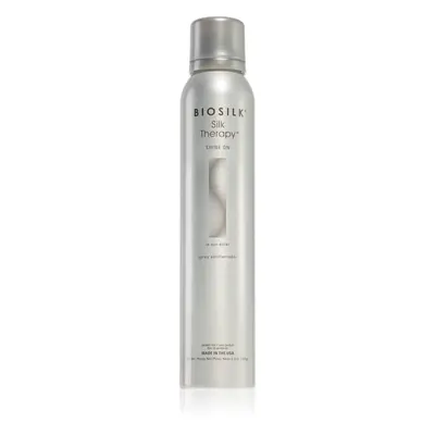 Biosilk Silk Therapy Shine On stylingový sprej pro lesk a hebkost vlasů 150 g