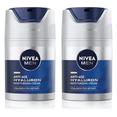 NIVEA MEN Hyaluron Pro-Retinol krém proti vráskám výhodné balení pro muže