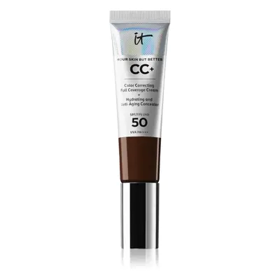 IT Cosmetics Your Skin But Better CC+ krycí make-up SPF 50+ pro ženy Neutral Deep 32 ml