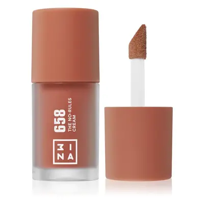 3INA The No-Rules Cream multifunkční líčidlo pro oči, rty a tvář odstín 658 - Light, neutral bro