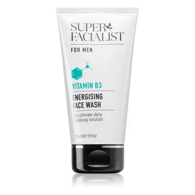 Super Facialist For Men Vitamin B3 energizující čisticí gel pro muže 150 ml