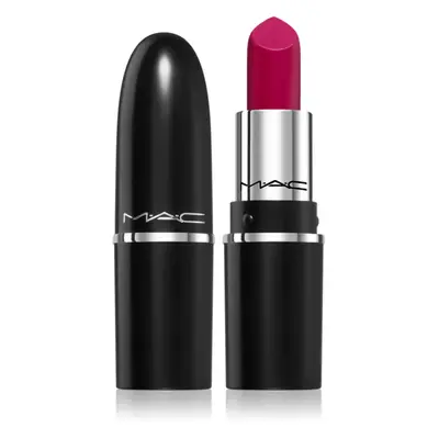 MAC Cosmetics MACximal Sleek Satin Lipstick Mini saténová rtěnka pro dokonalý vzhled odstín REBE