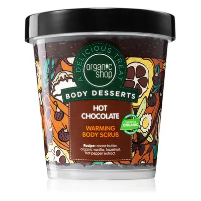 Organic Shop Body Desserts Hot Chocolate vyživující tělový peeling 450 ml