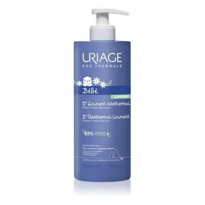 Uriage Bébé 1st Oleothermal Liniment jemný čisticí krém pro děti na oblast plenek 500 ml