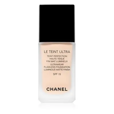 Chanel Le Teint Ultra dlouhotrvající matující make-up SPF 15 odstín 22 Beige Rosé 30 ml