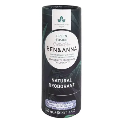 BEN&ANNA Natural Deodorant Green Fusion tuhý deodorant 40 g