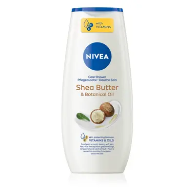 Nivea Shea Butter & Botanical Oil krémový sprchový gel 250 ml