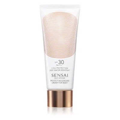 Sensai Silky Bronze opalovací krém na tělo SPF 30 150 ml