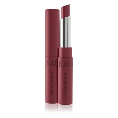 IsaDora The Matte Lipstick matná rtěnka s hydratačním účinkem odstín 19 Real Crimson 1.6 g