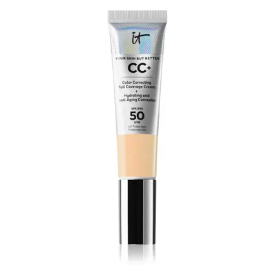 IT Cosmetics Your Skin But Better CC+ krycí make-up SPF 50+ pro ženy Light Medium 32 ml