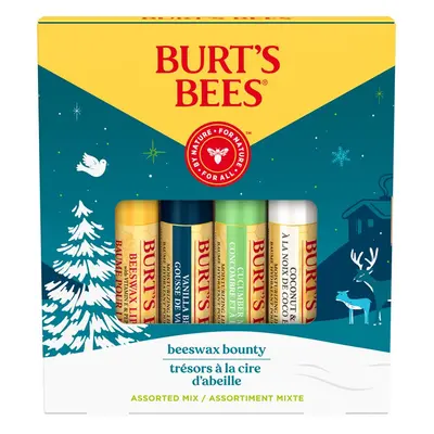 Burt’s Bees Festive Beeswax Bounties dárková sada pro suché rty