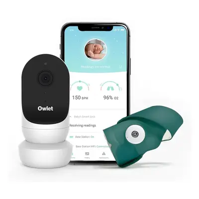 Owlet Monitor Duo Smart Sock 3 & Cam 2 sada pro miminka Deep Sea Green 1 ks