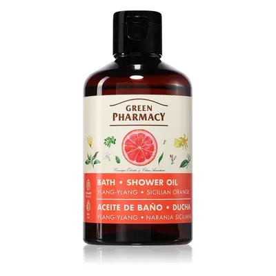 Green Pharmacy Ylang-ylang & Sicilian Orange Bath Oil osvěžující sprchový olej 250 ml