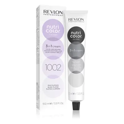 Revlon Professional Nutri Color Filters Metal-Ice vyživující tónovací maska pro profesionální po