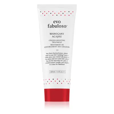 EVO Fabuloso Colour Boosting Treatment kondicionér pro zvýraznění barvy vlasů odstín Mahogany 22