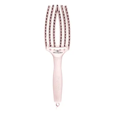 Olivia Garden Fingerbrush Bloom plochý kartáč Medium 1 ks