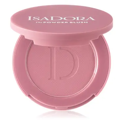 IsaDora The Powder Blush pudrová tvářenka odstín 07 Cool Pink 4.5 g