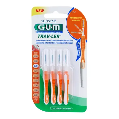 G.U.M Trav-Ler Interdental mezizubní kartáčky 4 ks