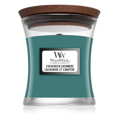 Woodwick Evergreen Cashmere vonná svíčka 85 g