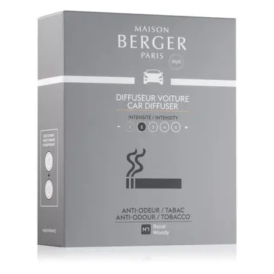 Maison Berger Paris Anti Odour Tobacco vůně do auta náhradní náplň 2x17 g