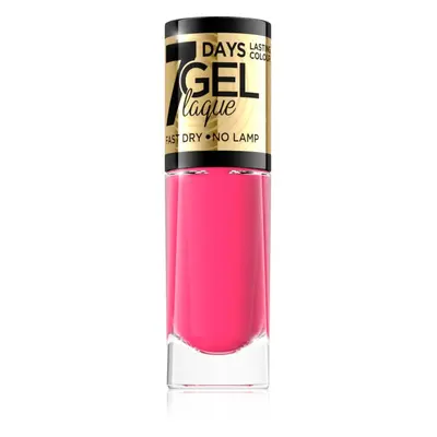 Eveline Cosmetics 7 Days Gel Laque Nail Enamel gelový lak na nehty bez užití UV/LED lampy odstín