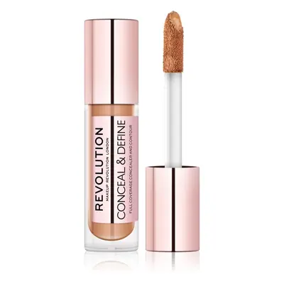 Makeup Revolution Conceal & Define tekutý korektor odstín C 10,5 4 g