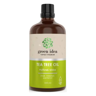 Green Idea Tea Tree Oil pleťová voda bez alkoholu 100 ml