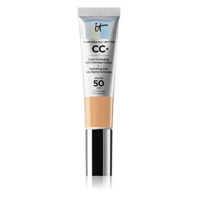 IT Cosmetics Your Skin But Better CC+ krycí make-up SPF 50+ pro ženy Medium Tan 32 ml